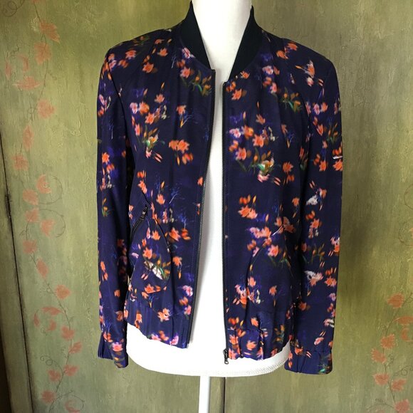 Rebecca Taylor Silk Jacket Size 4
